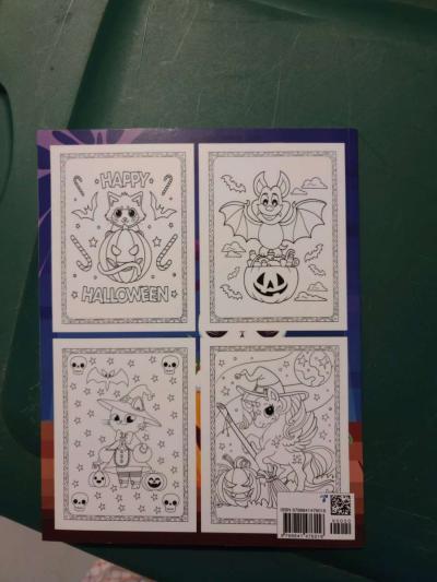 Halloween for kids coloring book - Thumbnail 3