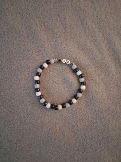 Universal Studios Halloween Michael Myers Pearl Bracelet - Thumbnail 2