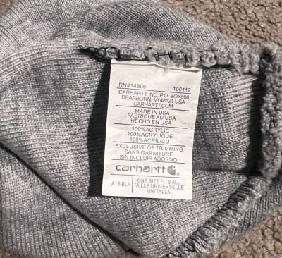 Carhartt A18 Acrylic Winter Beanie Hats - Thumbnail 3