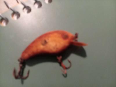 1920s era wooden fishing lure - Thumbnail 4