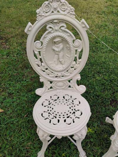 Antique Iron chairs - Thumbnail 2