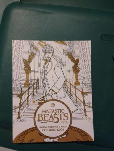 Fantastic Beast Coloring book - Thumbnail 1