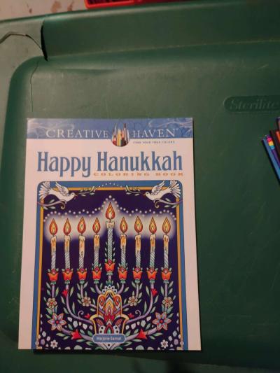 Happy  Hanukkah coloring book - Thumbnail 1