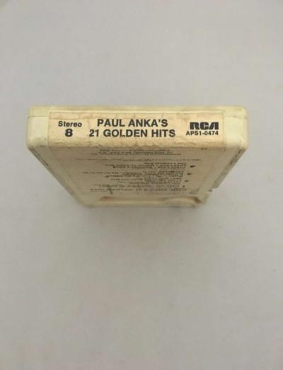 Paul Anka 21 Golden Hits 8track used see details below for i - Thumbnail 6