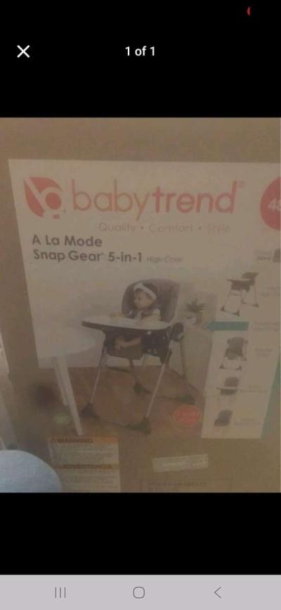 5 in 1 high chair