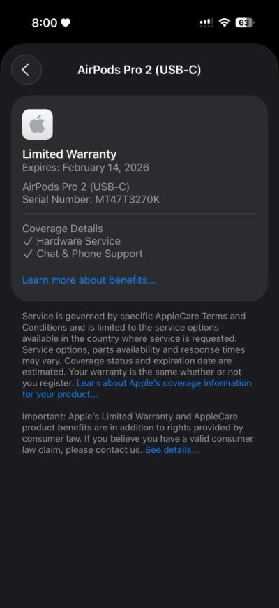 airpod pro 2 noise cancellation - Thumbnail 3