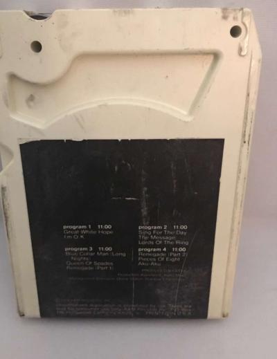 Styx Pieces Of Eight 8 track tape used see details below for - Thumbnail 2