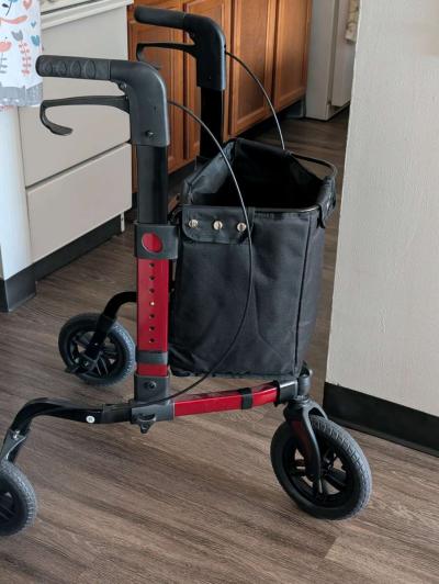 three wheel walker - Thumbnail 3