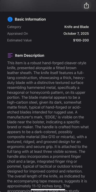 bush craft knife - Thumbnail 2
