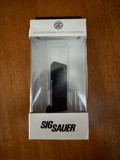 sig P365 magazine subcompact 10 round with finger attachment