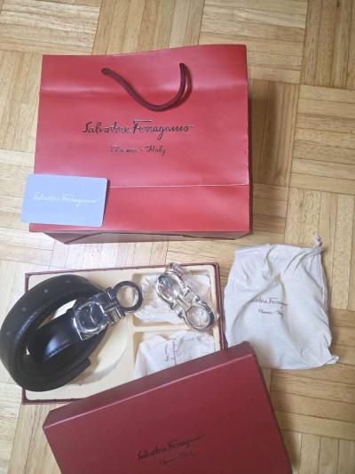 Salvatore Ferragamo luxurious man belt - Thumbnail 3