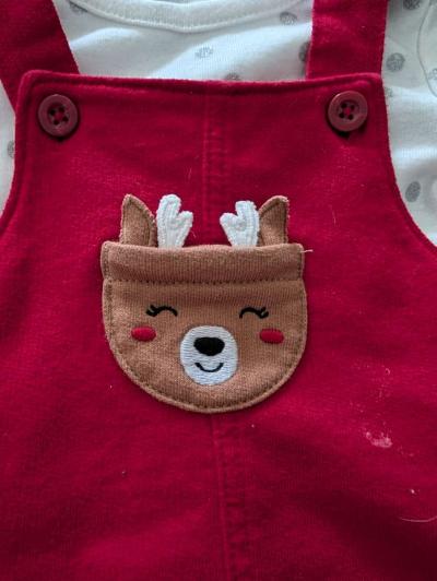 Baby Christmas Reindeer outfit - Thumbnail 3