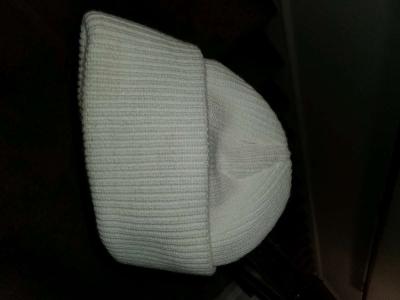Amiri logo beanie white - Thumbnail 2