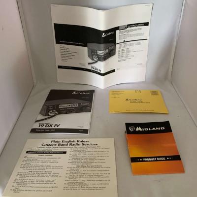 Cobra 19 40 Channel CB RadioPowerSupplyAntenna OB see detail - Thumbnail 6