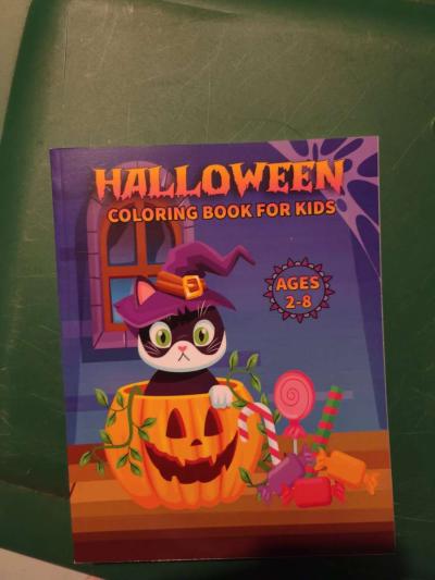 Halloween for kids coloring book - Thumbnail 1