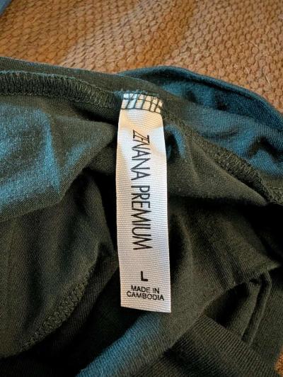 Blue and green largelegged pants - Thumbnail 3