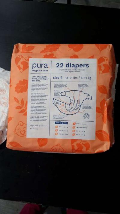 Pura diapers  size 4 count 22 - Thumbnail 3