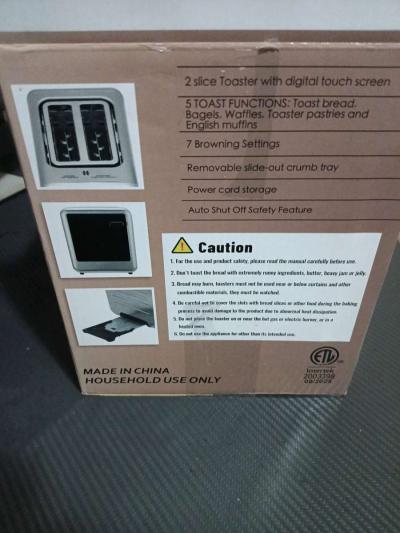 Smart Toaster Digital Touch Screen Toaster - Thumbnail 2