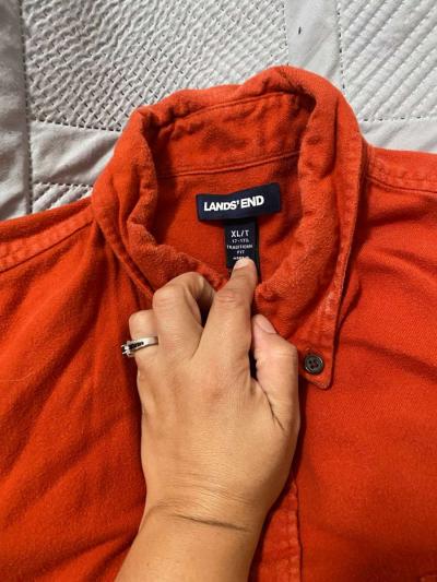 orange flannel - San Diego, California