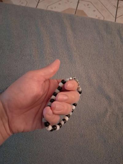 Universal Studios Halloween Michael Myers Pearl Bracelet - Thumbnail 4