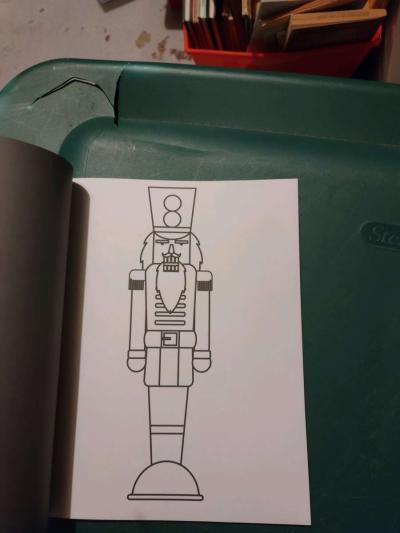Nutcracker kids coloring book - Thumbnail 2