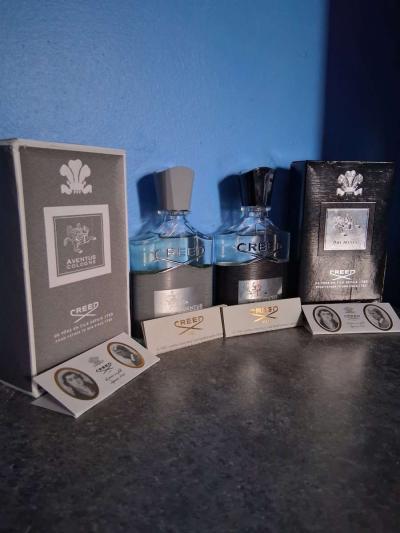 Creed Aventus Black bottle and Creed Aventus Cologne Grey - Thumbnail 1