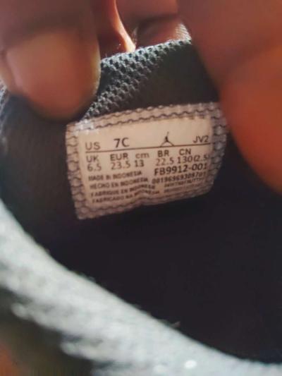 Air Jordan 1 Mid SE GS Panda Elephant infant sz 7 - Thumbnail 6