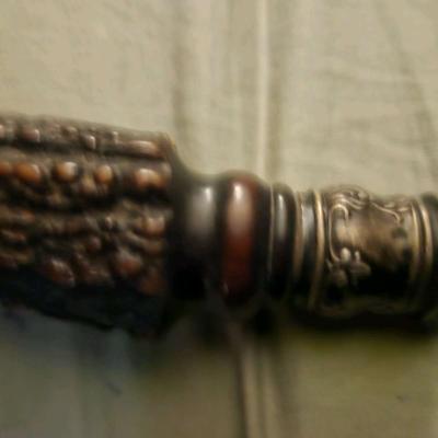 antler handle knife - Thumbnail 2