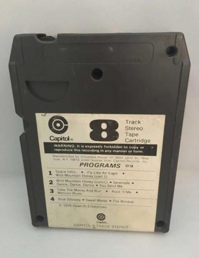 Steve Miller Band Fly Like An Eagle 8 Track used see details - Thumbnail 4