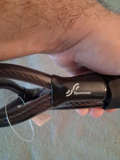 Sportneer Security Steel Cable Bike U Lock Set 5M Cable Only - Thumbnail 6