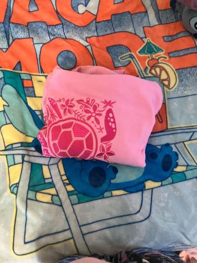 pink turtle hoodie - Thumbnail 5