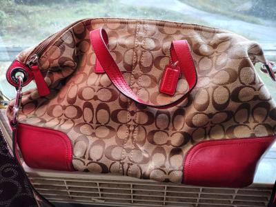 coach purse with checkbook cover - Thumbnail 4