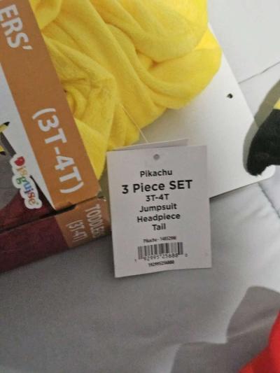 super mario Pokmon Pikachu Costumes - Thumbnail 3