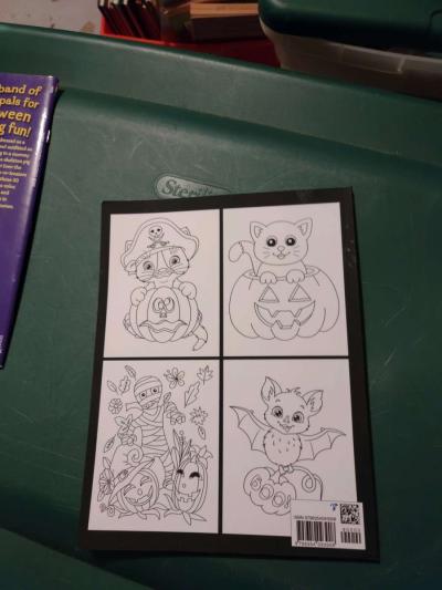 Happy Halloween coloring book for kids - Thumbnail 3