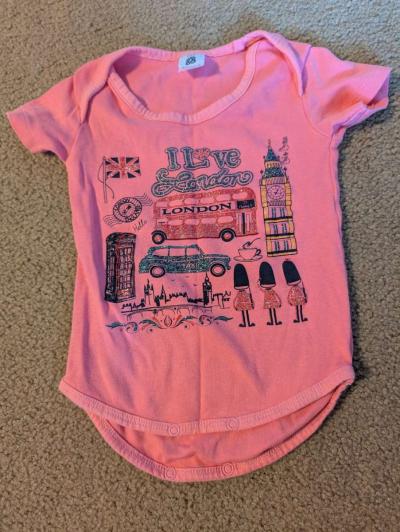 Baby London onesie from London