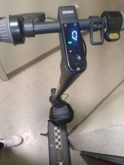 ninebot sit scooter fast need gone asap moving works good ec - Thumbnail 5