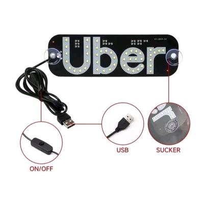 uber usb led car sign - Thumbnail 3