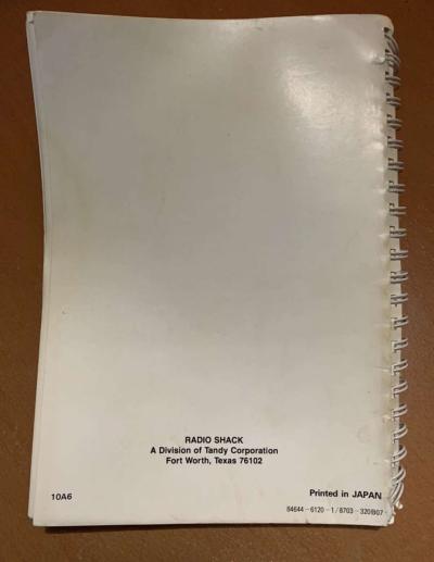 Tandy DotMatrix Printer DMP130 Manual Used see details below - Thumbnail 2