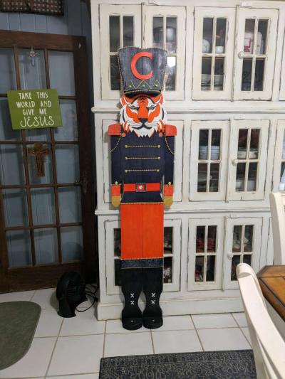 handmade football team nutcrackers