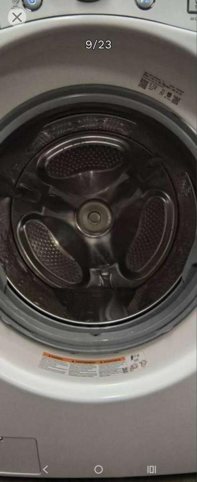 LG Elite White FrontLoad Washer  Gas Dryer Set  Stackable - Thumbnail 4