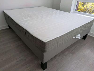 IKEA queen size ESPEVAR mattress base and MORGEDAL mattress