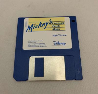 Disney Software Mickeys Crossword Puzzle Maker  User Guide U - Thumbnail 2