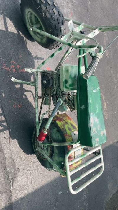 mini bike frame and tiers needs engine - Thumbnail 2