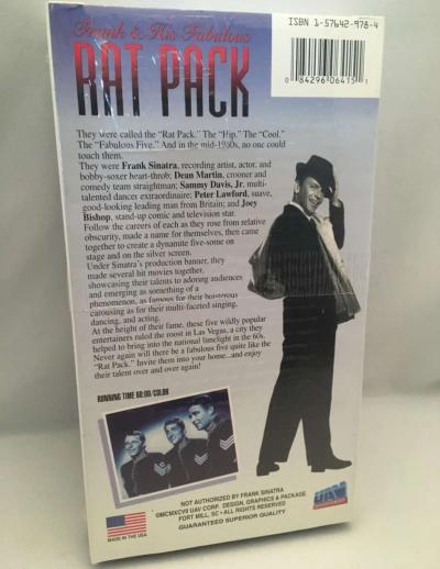 Frank and his fabulous Rat Pack VHS - Thumbnail 2