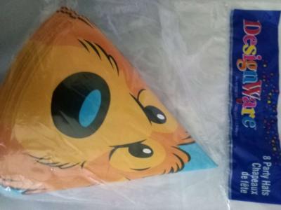 8pack 5x bear in the big blue house party hats - Thumbnail 2