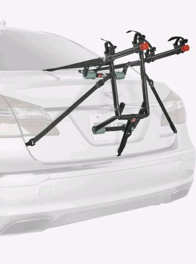 Allen Deluxe 2Bike Trunk Mount Rack for Sedans Hatchbacks Mi - Thumbnail 3