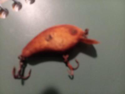 1920s era wooden fishing lure - Thumbnail 3