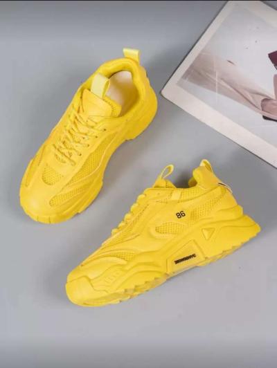Bright Yellow Sneakers size 7 - Thumbnail 4