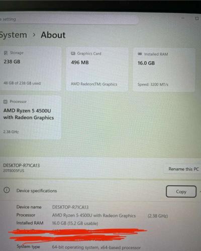 Lenovo ThinkPad E15 Gen 2 Business Laptop 156 Full HD Displa - Thumbnail 3