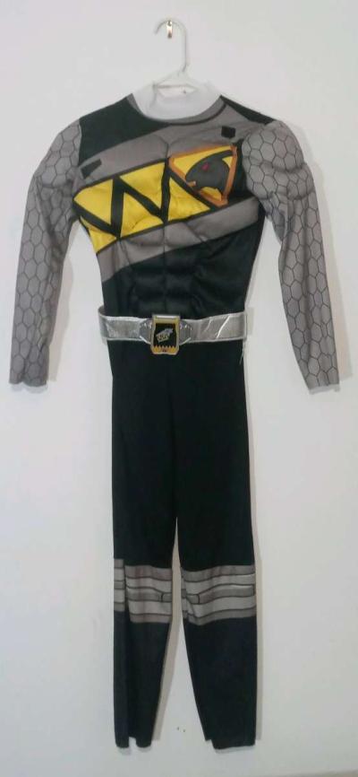 Youth Power Ranger Dino Force Costume Medium - Thumbnail 2